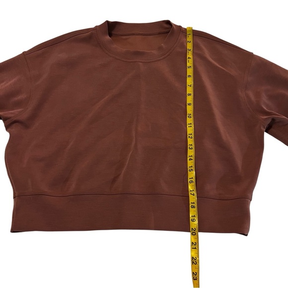 Lululemon Perfectly Oversized Cropped Crew Neck Softstream Limited edition color - Picture 9 of 12